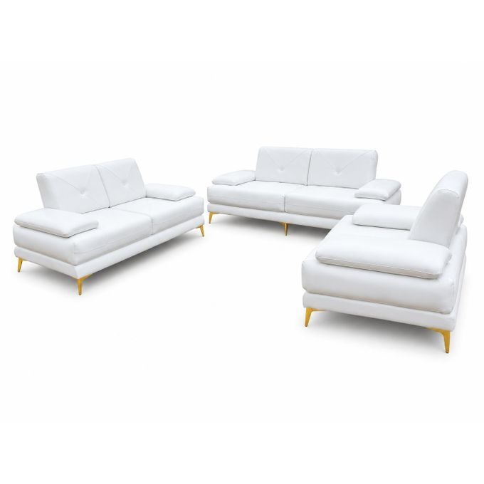 Fauteuil Merveille Salon Moderne 6 Places avec Table