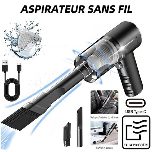 Generic Aspirateur Auto Sans Fil Portable 3-en-1