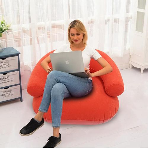 Canapé Gonflable Portable Rouge