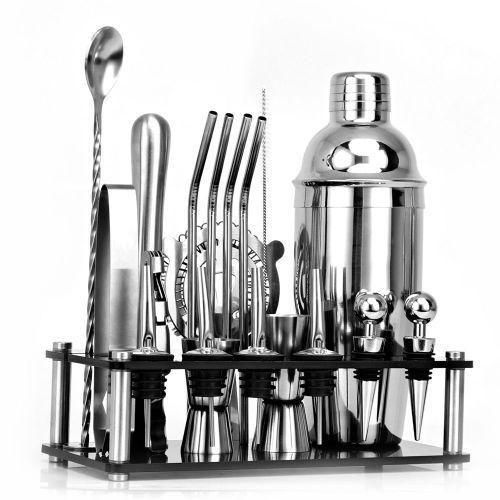 Generic Set Cocktail Boston 24 Pièces en Inox