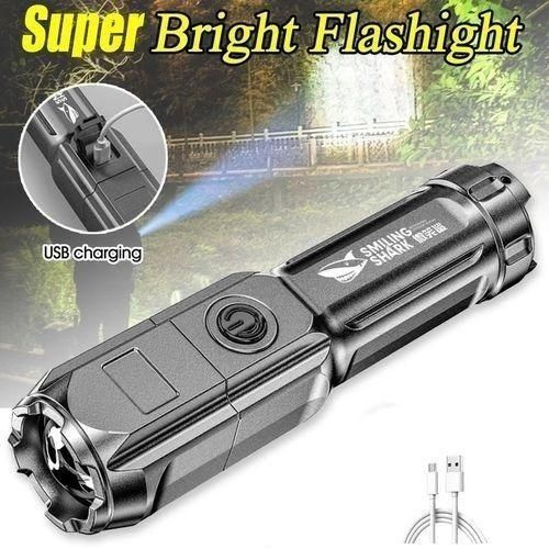 Generic Lampe de Poche LED Rechargeable avec Zoom