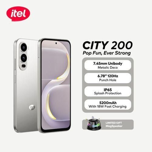 Itel City 200 128Go 8Go RAM 120Hz