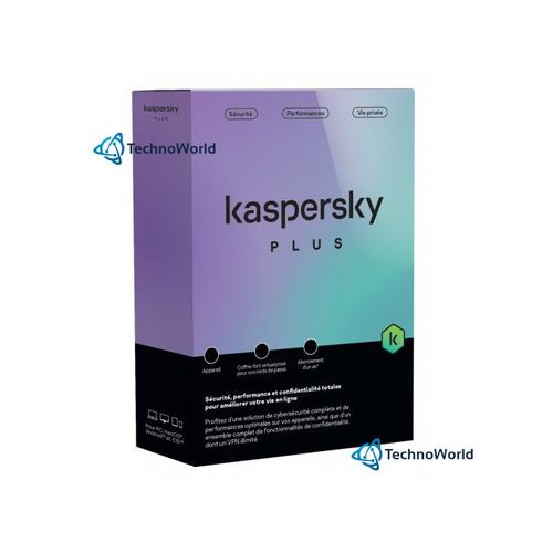 Kaspersky Plus 2024 4 Postes 1 An
