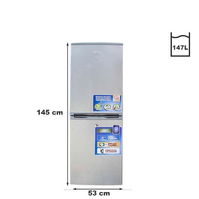 Nasco Réfrigérateur Combiné 147 L