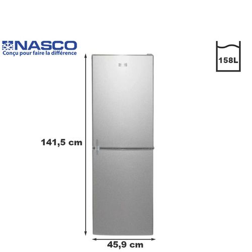 Nasco Réfrigérateur Combiné 158 L
