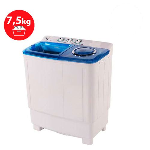 Nasco Machine à laver semi-automatique 7,5 kg