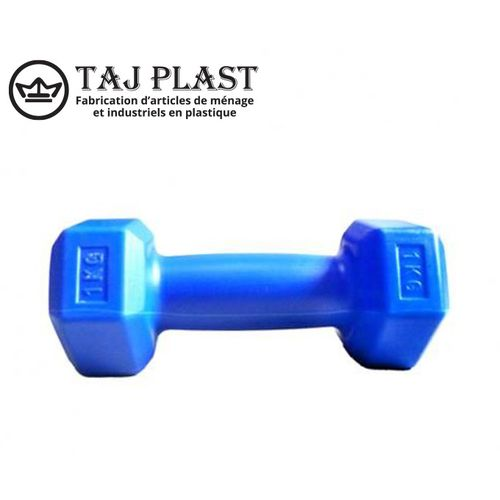 Tajplast Poids de Musculation Haltère 1 kg Bleu