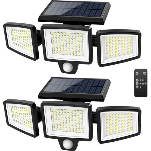 Todyjeyho Lumières Extérieures Solaires 2500 lm 2 Pièces