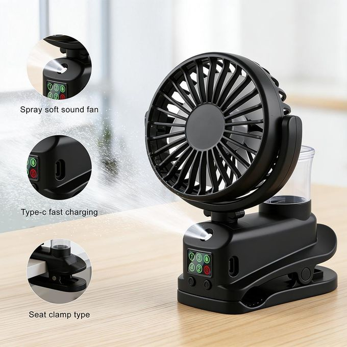 Ventilateur de brouillard portable 2 en 1